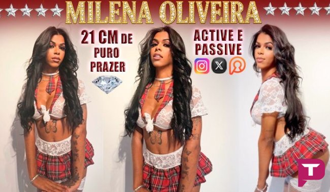 Milenna Oliveira - Acompanhante Travesti / Transex em Arapiraca - AL Milenna Oliveira - Acompanhante Travesti / Transex em Arapiraca - AL