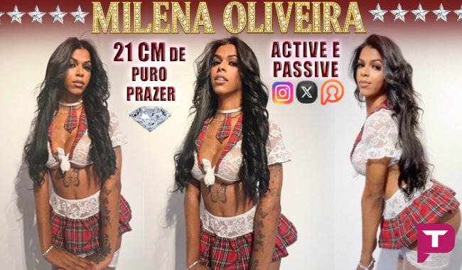 Milenna Oliveira - Acompanhante Travesti / Transex em Aracaju - SE Milenna Oliveira - Acompanhante Travesti / Transex em Aracaju - SE